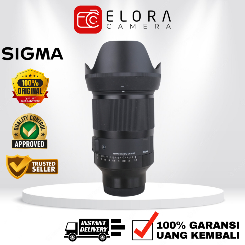 Sigma 35mm F1.2 DG DN Art For Sony / Lensa Sigma 35 mm F 1.2 DG DN Art For Sony