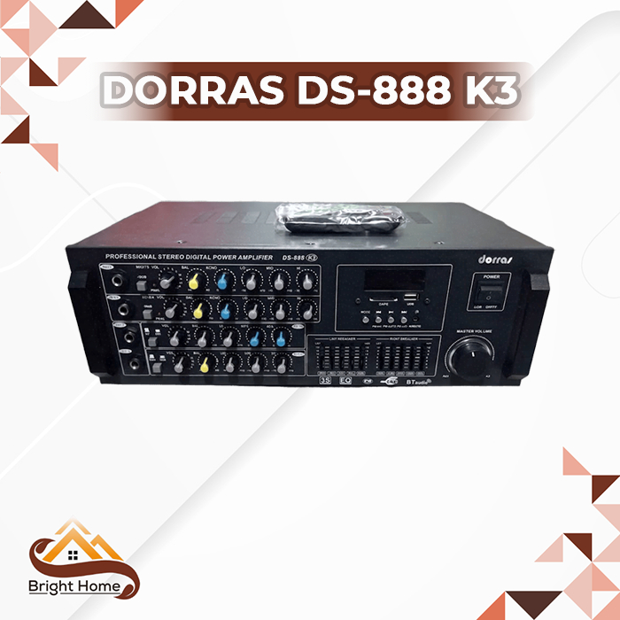 Amplifier Karaoke DORRAS DS-888 K3 Mixer Ampli