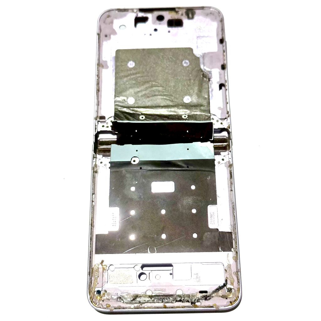 FRAME TULANG TENGAH RANGKA HOUSING LCD SAMSUNG Z FLIP 3 5G NORMAL ORIGINAL COPOTAN