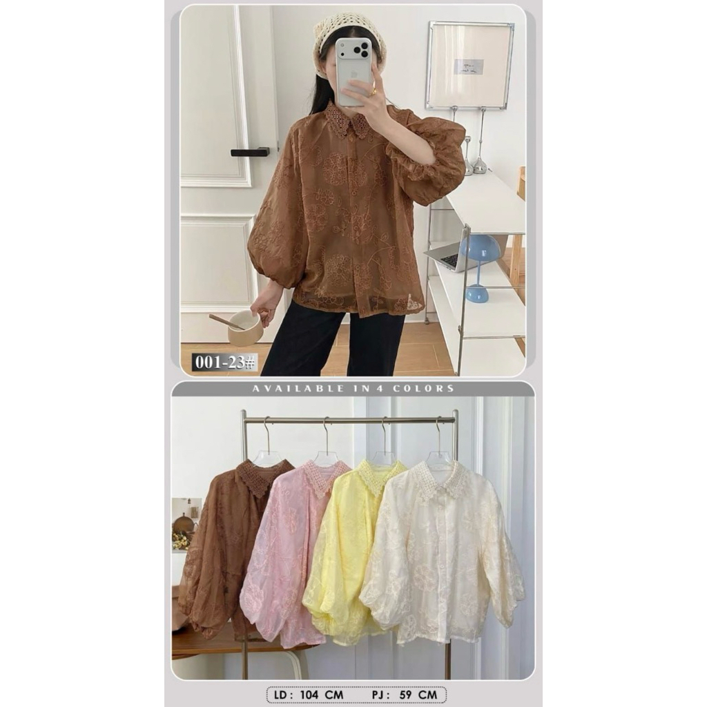 Blouse Brokat Premium - Bangkok