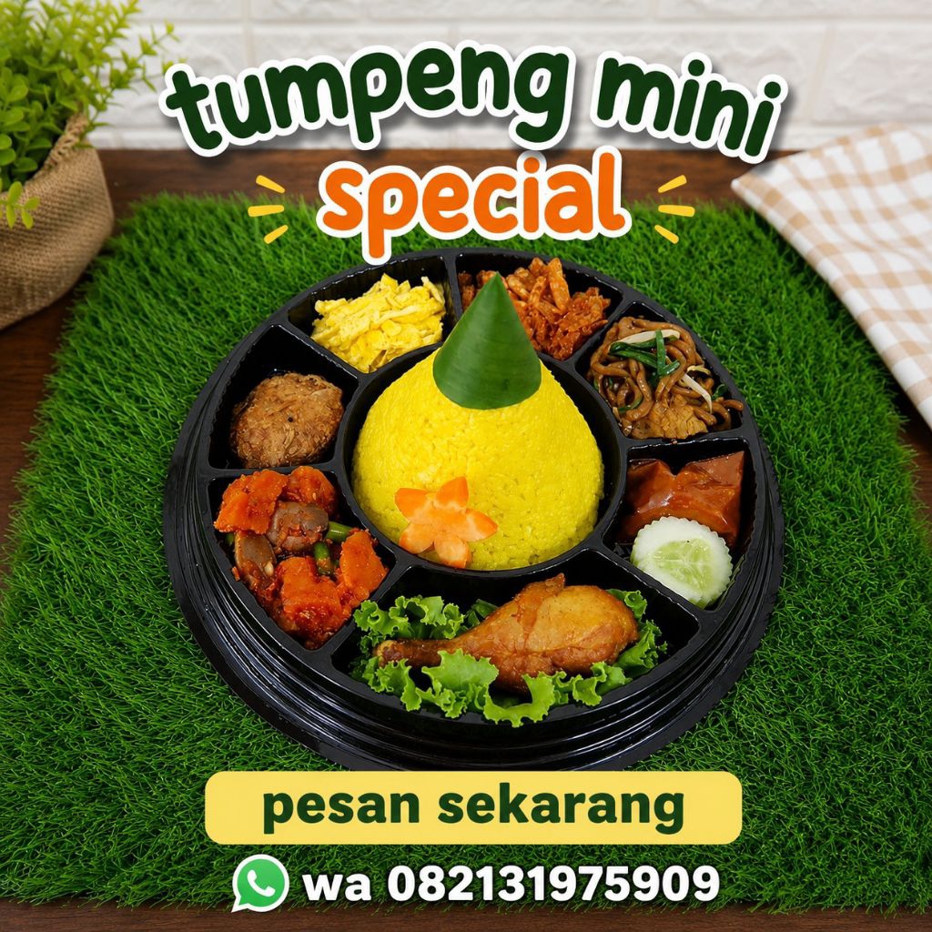 NASI TUMPENG MINI KUNING SPESIAL SURABAYA// NASI TUMPENG MINI KUNING LENGKAP// NASI TUMPENG MINI// N