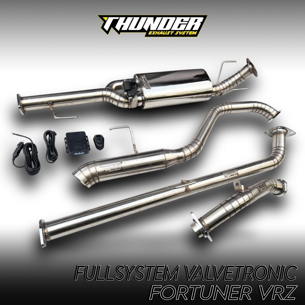 Knalpot FullSystem Valvetronic Toyota Fortuner VRZ