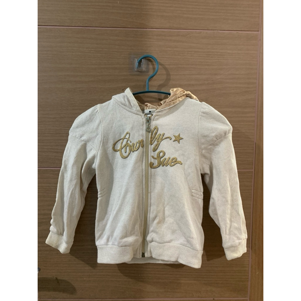 1-3 (Y) Hoodie Curlysue Glitter Anak Perempuan