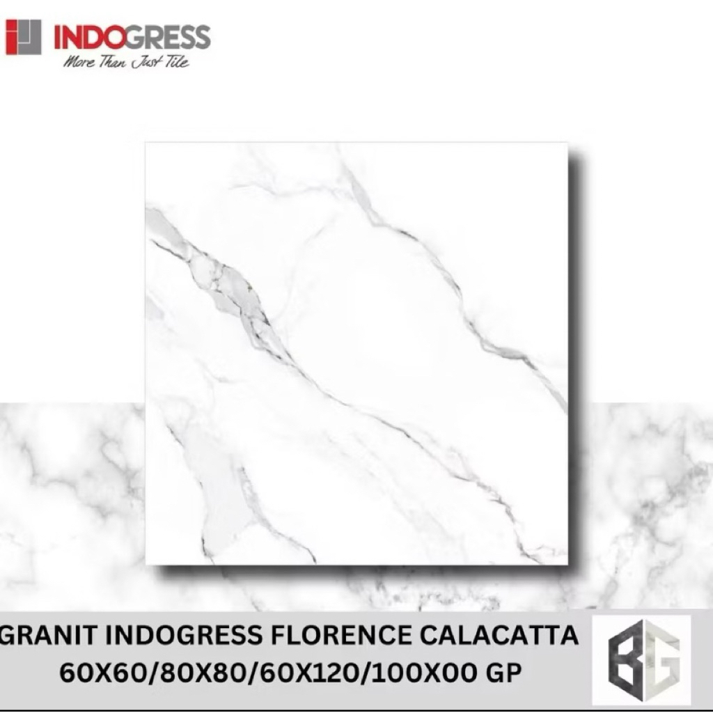 GRANIT INDOGRESS FLORENCE CALACATTA 60x60 / 80x80 / 60x120 / 100x100 Glazed Polished