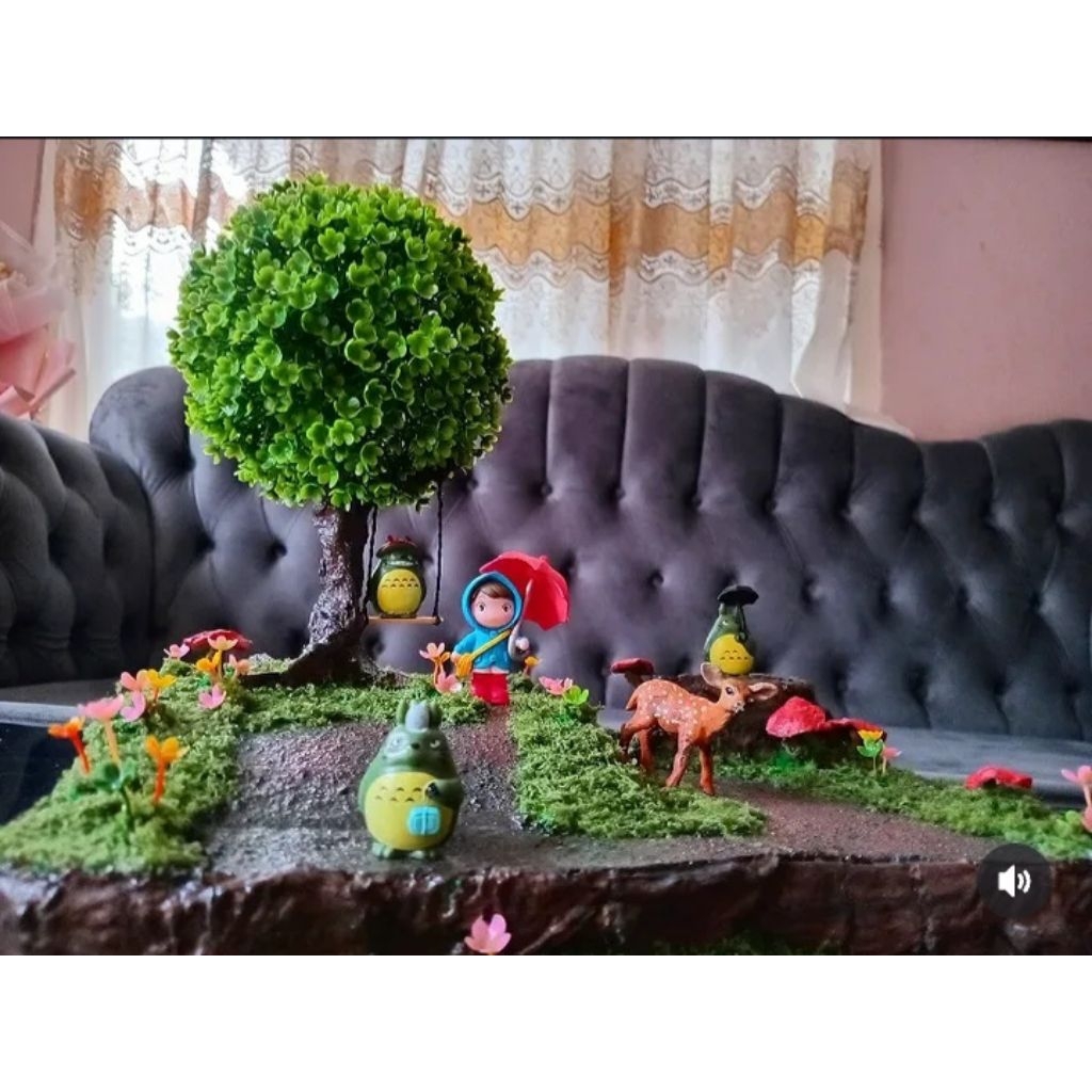 Diorama Totoro studio Ghibli