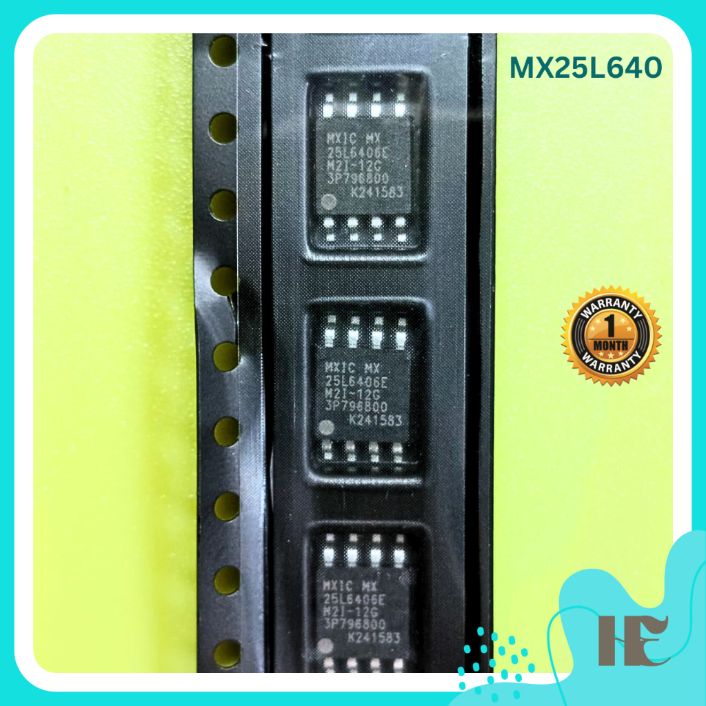 MX25L6406E GARANSI IC EEPROM MX25L6405D MXIC 25L64 CHIP FLASH BIOS 8MB 3VOLT
