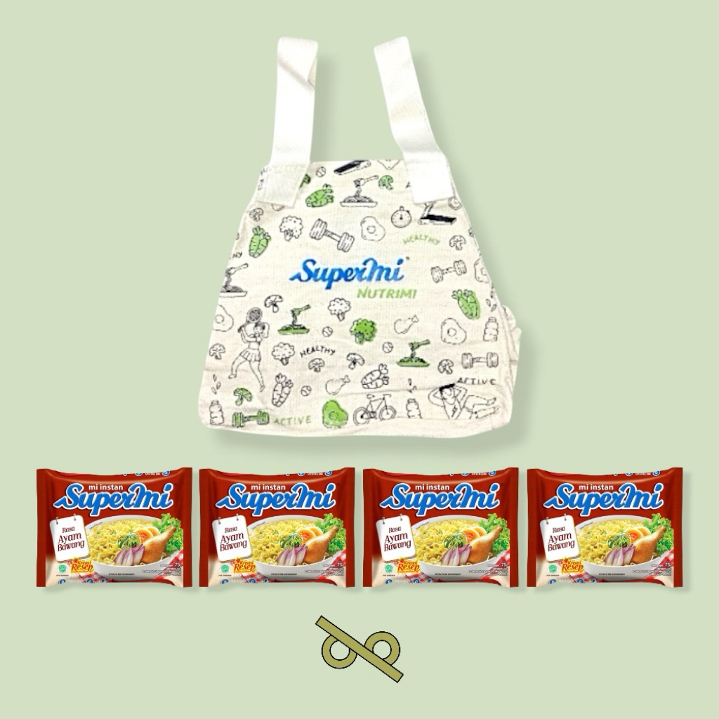 Paket Supermi Mi Instan Rasa Ayam Bawang