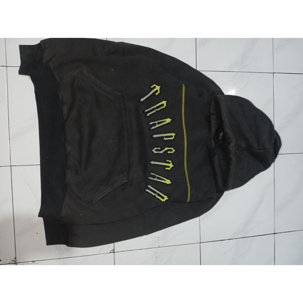Hoodie Trapstar Streewear pria Drip casual