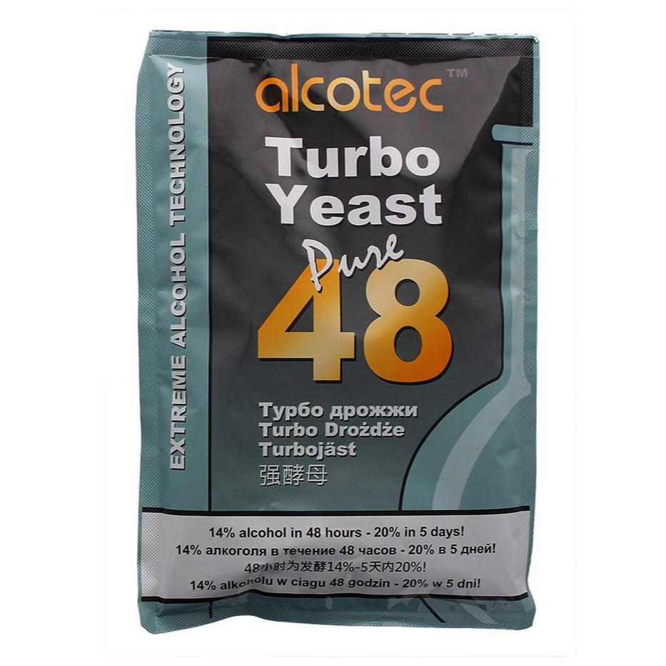 Alcotec 48 Turbo Yeast Pure 135 gram Ragi Fermentasi Minuman - Wine Yeast