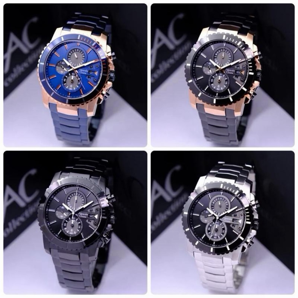 Ac 6455 Jam Tangan Pria Alexandre Christie Ac6455