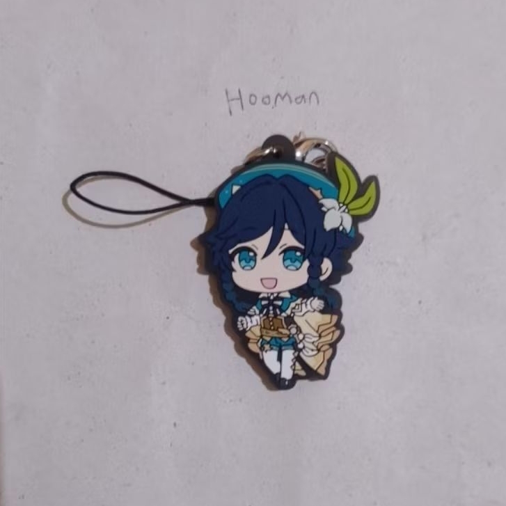 Genshin Impact Venti Rubber Keychain