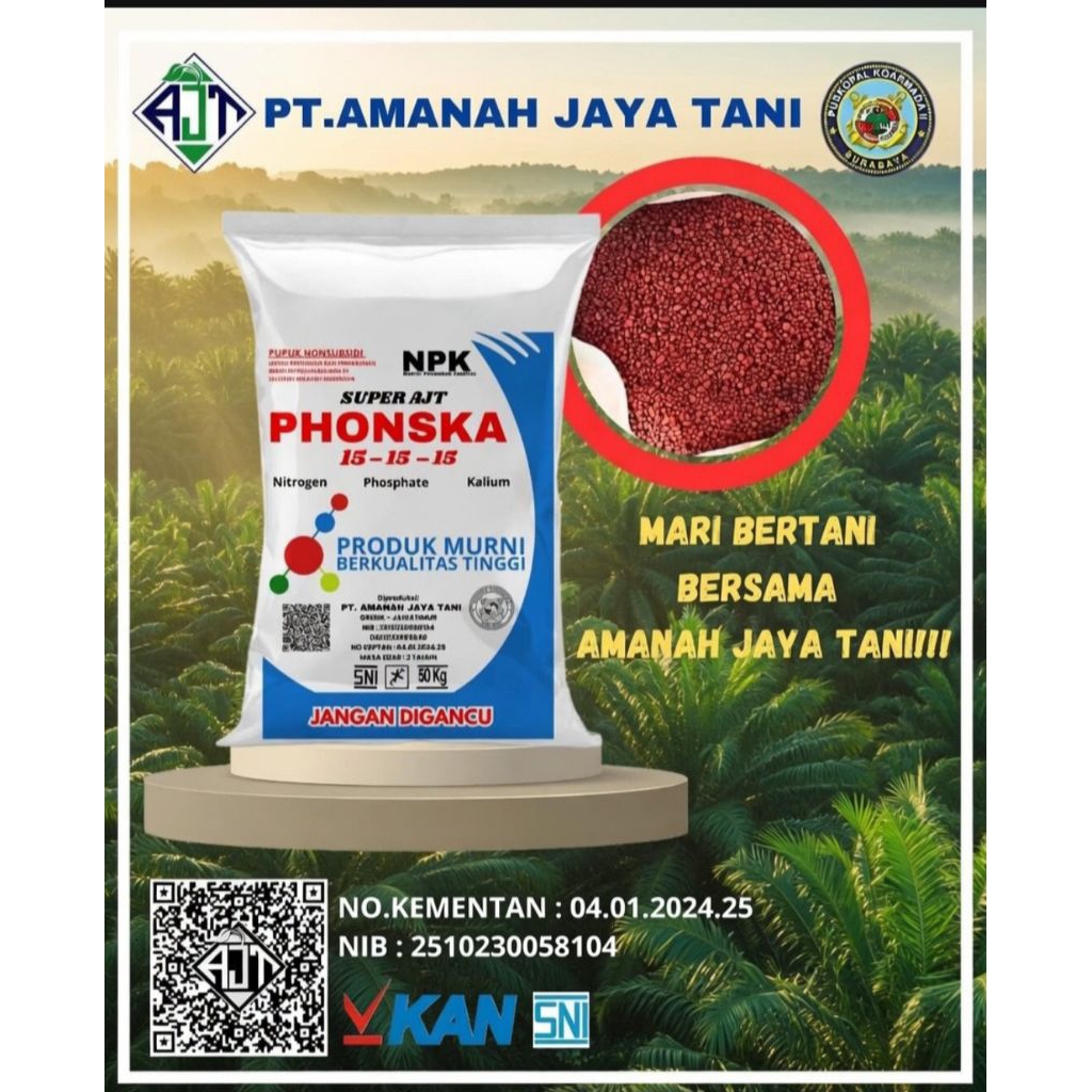 Pupuk Phonska Non subsidi 5 Kg | Pembenah Tanah