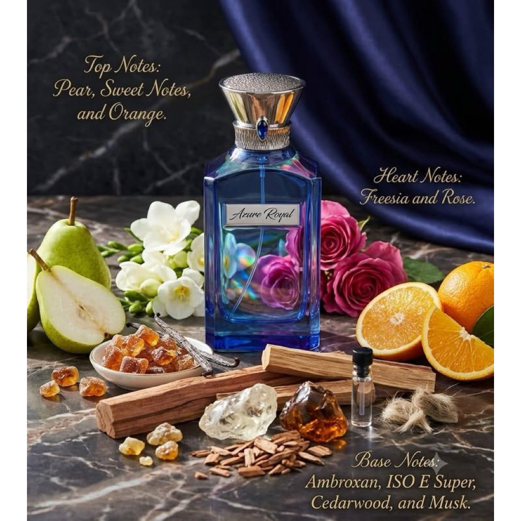 PARFUME AZURE ROYAL AHMED ALMAGHRIBI