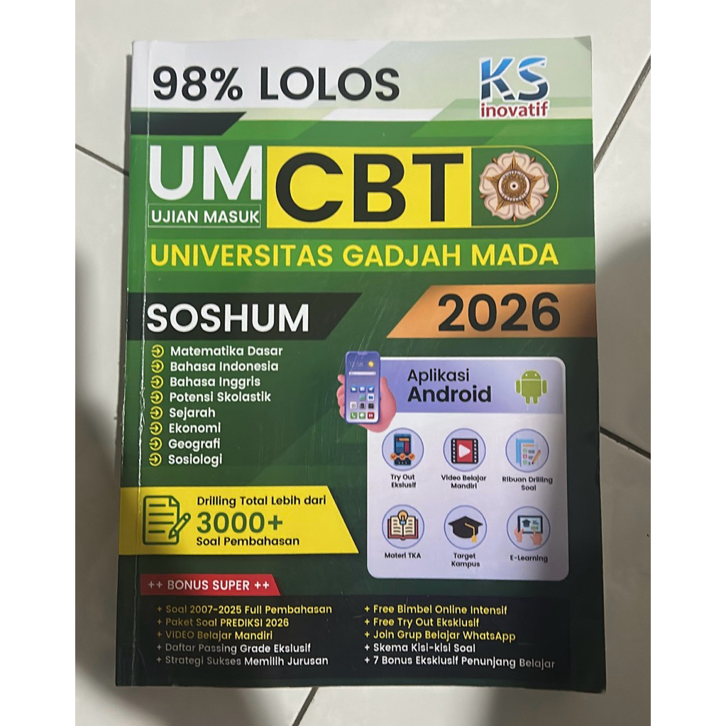 [Preloved] Buku Persiapan UTUL UGM
