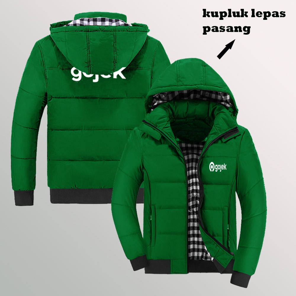 Jaket Ojol Gojek  Jaket Bomber Gojek | Jaket Gojek Original
