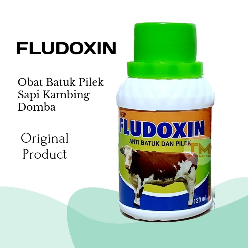 FLUDOXIN 120 ML Obat flu sapi kambing domba