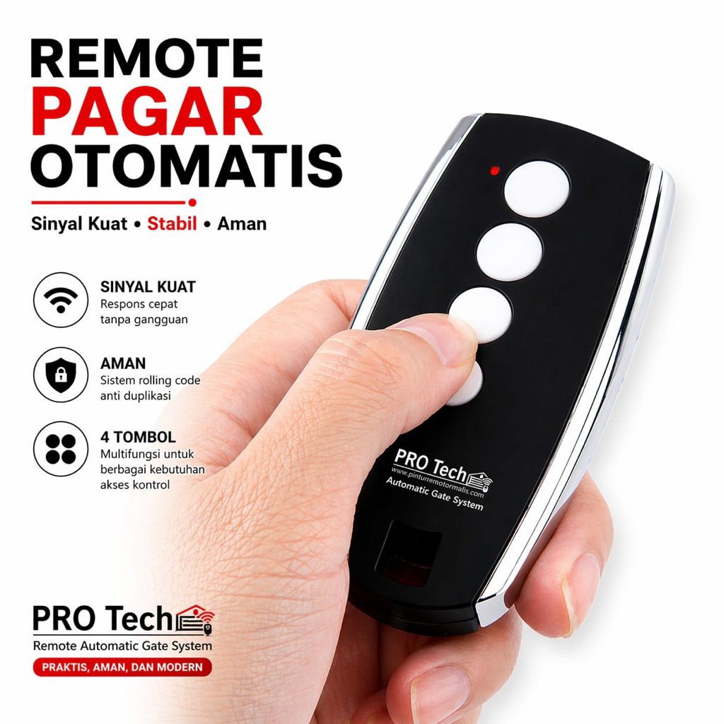 Remot Control Sliding Gate PRO Tech