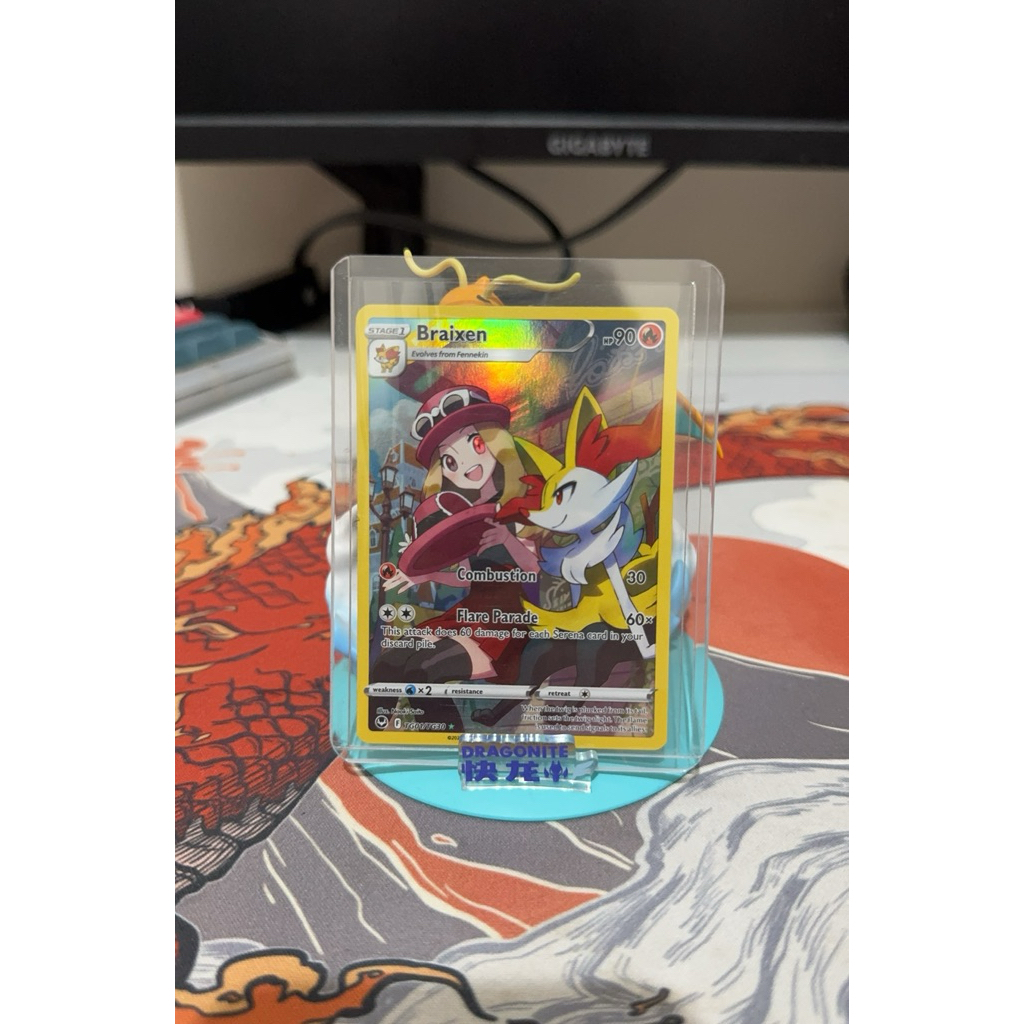 Braixen Kartu Pokemon English