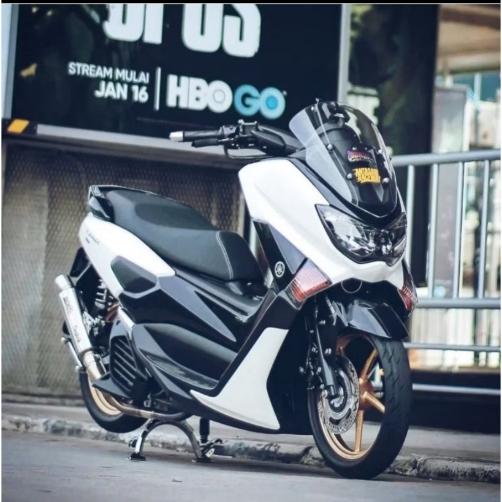 Winshield Nmax Old Model Thailand Visor Kaca Depan Nmax Lama Tipe Thailand TEBAL 4MILI JF VARIASI