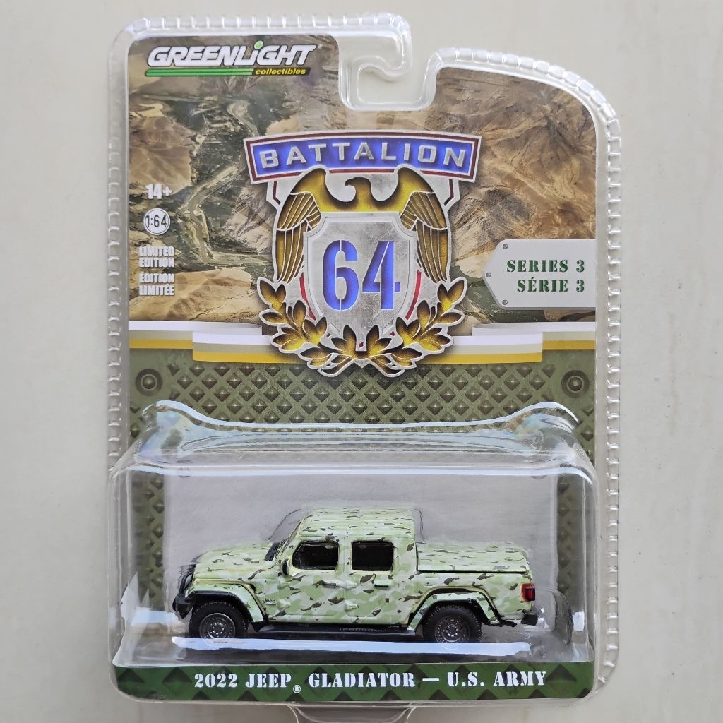 Greenlight 2022 Jeep Gladiator US Army