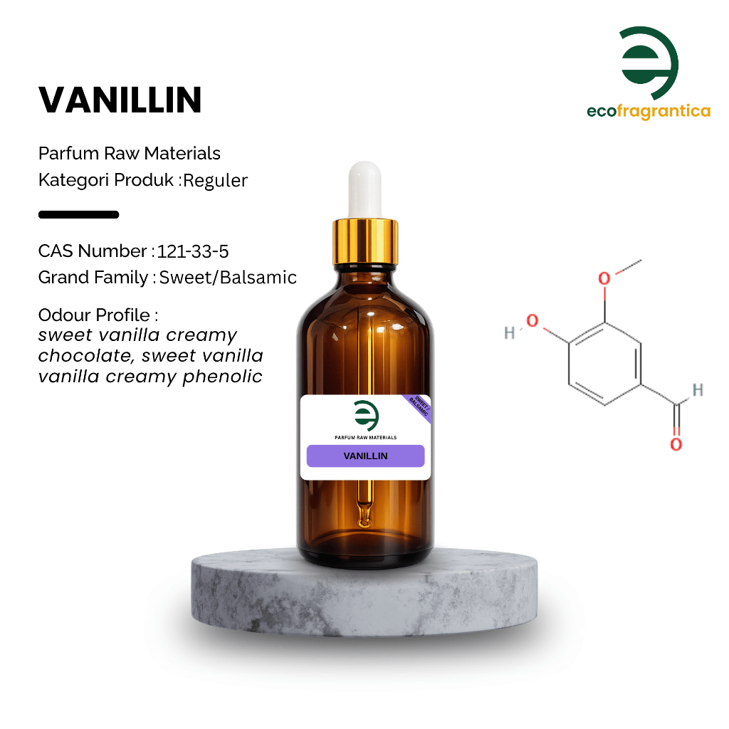 Ecofragrantica - ⁠Vanillin - Aromachemical
