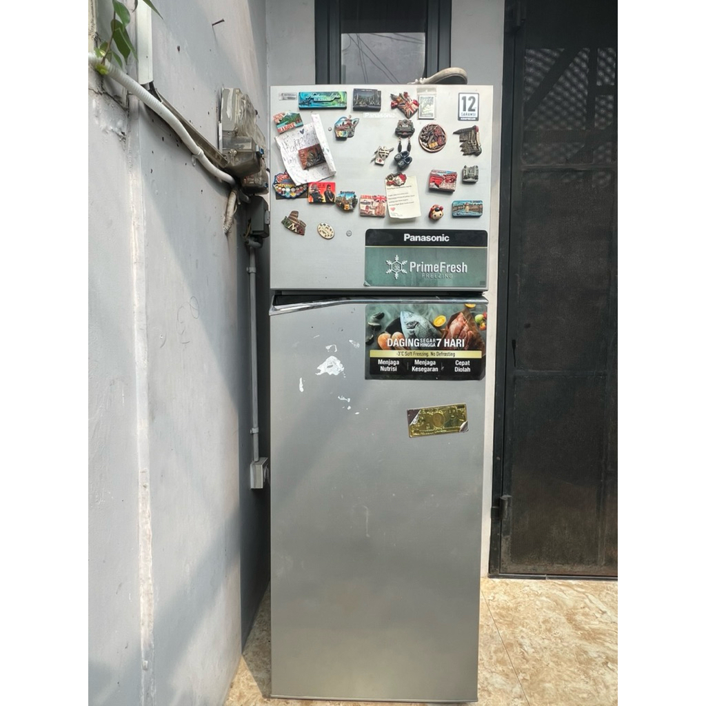 KULKAS PANASONIC 2 PINTU SECOND/BEKAS - tipe NR BB 331Q S