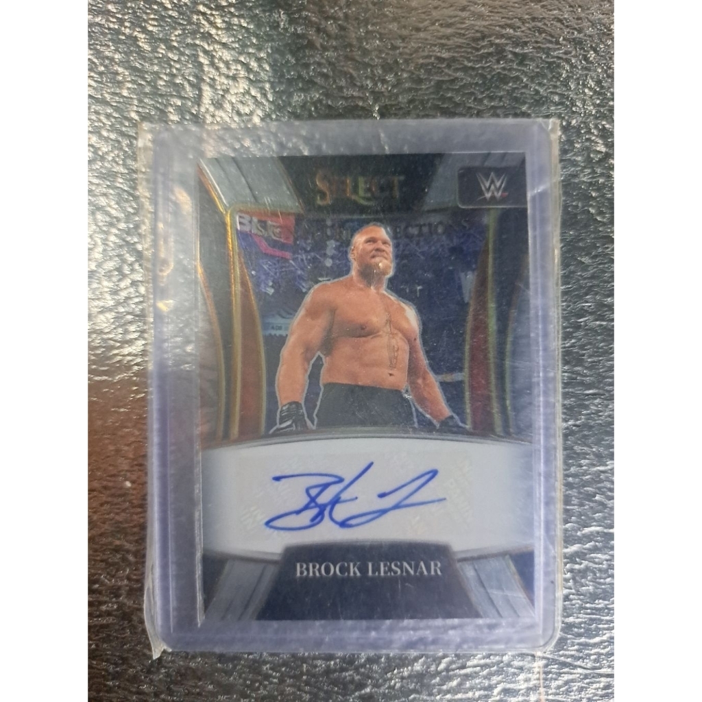 2022 Select Brock Lesnar Auto--UFC - Wrestling - Autograph - Panini - Brock Lesnar - Select