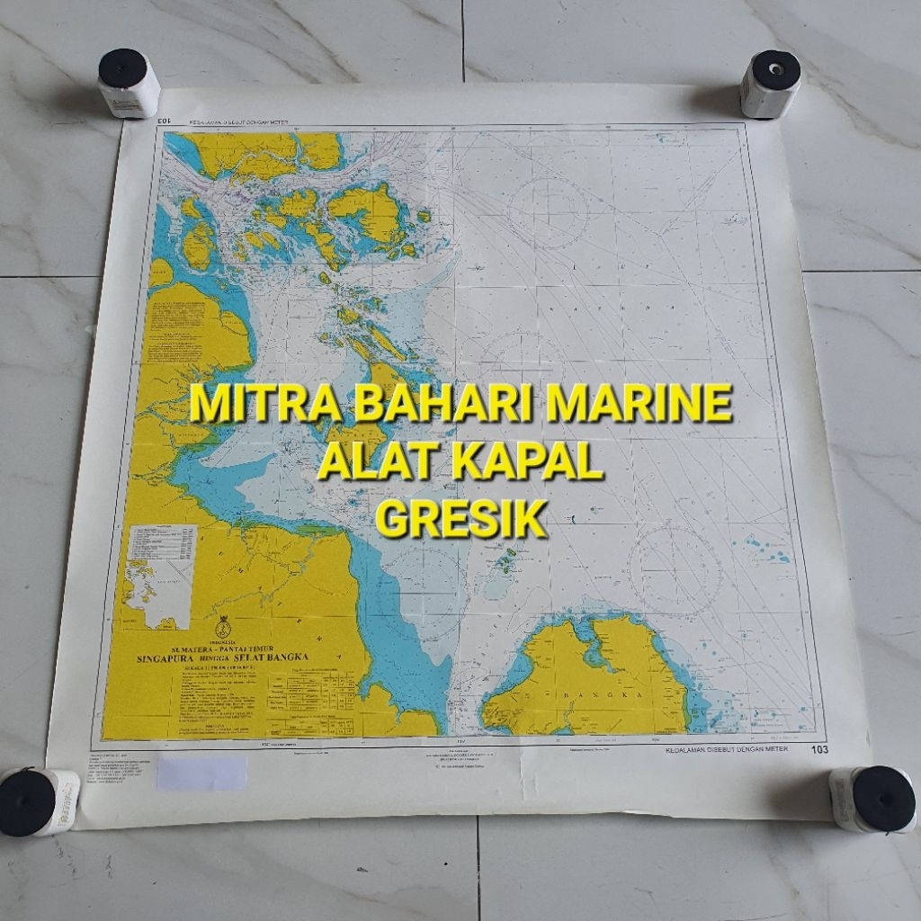 Peta Laut No. 103 / Peta Laut Indonesia