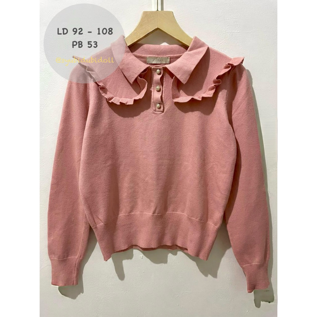 Sweater, Sweatshirt, Dress, OL Rajut / Knit Cantik PL Like NEW