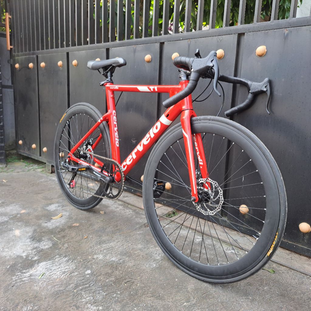 Road Bike carvello Merah