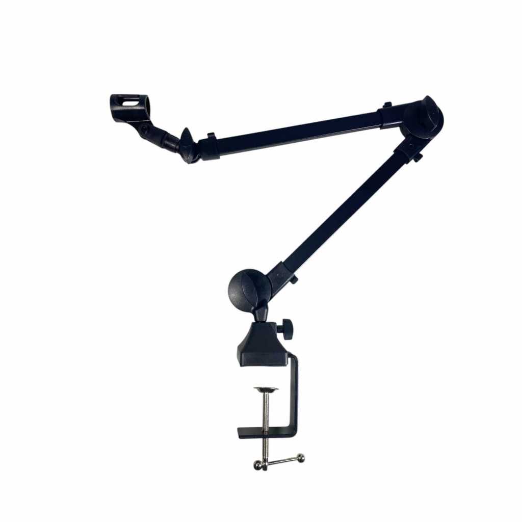 Microphone Boom Arm Stand Holder Springless Adjustable