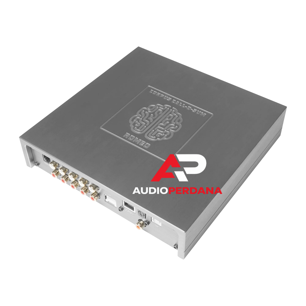 Domination Audio Processor DSP Amplifier 8 Channel Romeo dengan Bluetooth dan 31 Bands EQ untuk Mobi