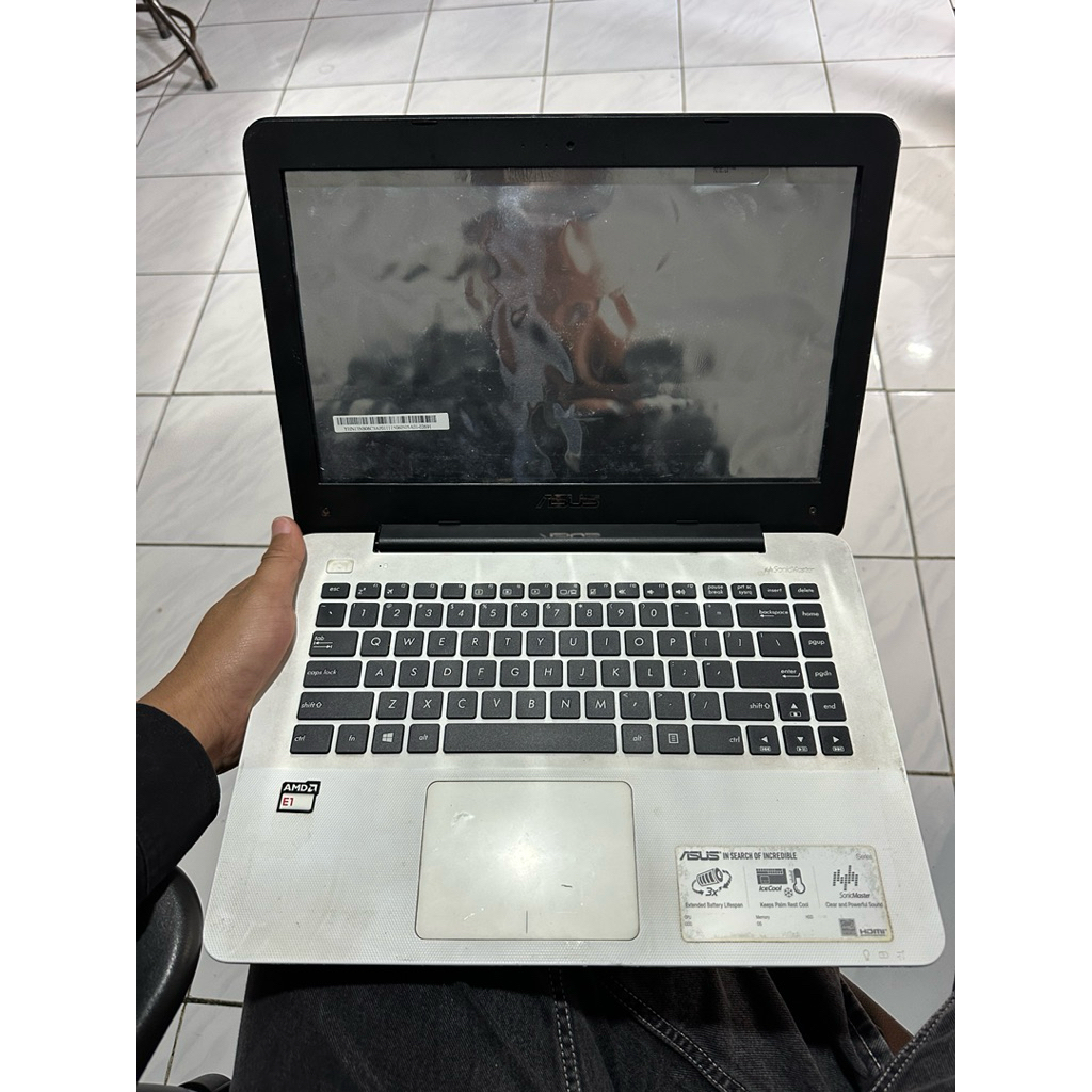 Casing Asus X455 X455W Satu Set