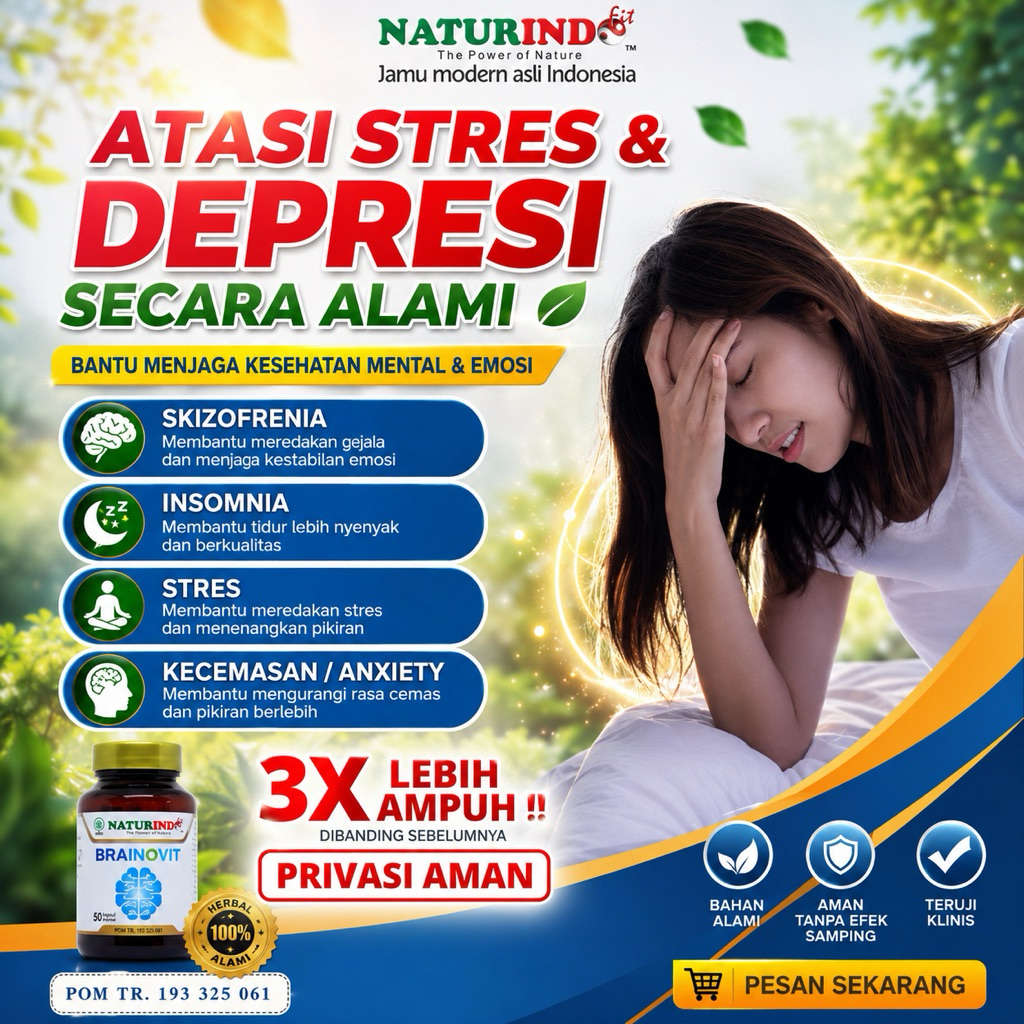 Obat Anti Depresan Kecemasan Anxiety Stres Skizofrenia Gangguan tidur