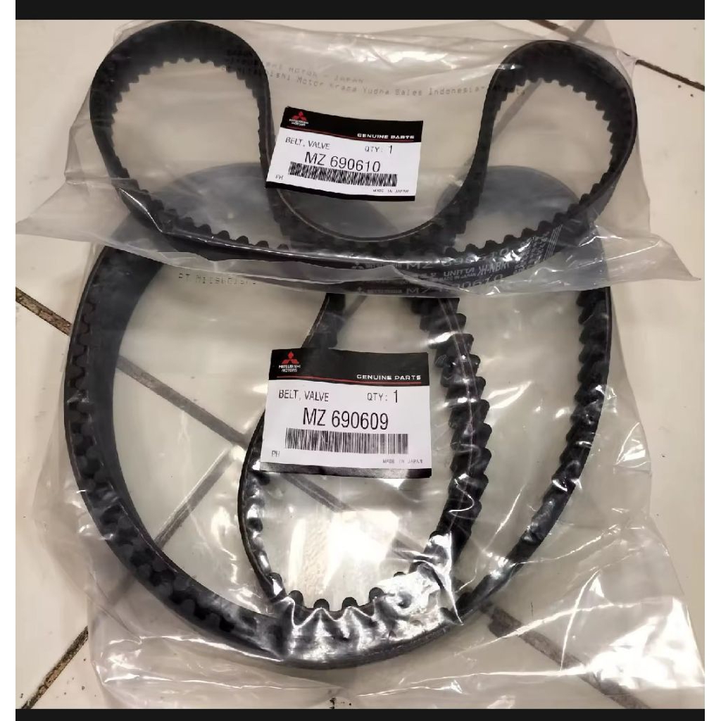 timing belt 1set  l300 diesel new mz690609/mz690610 original