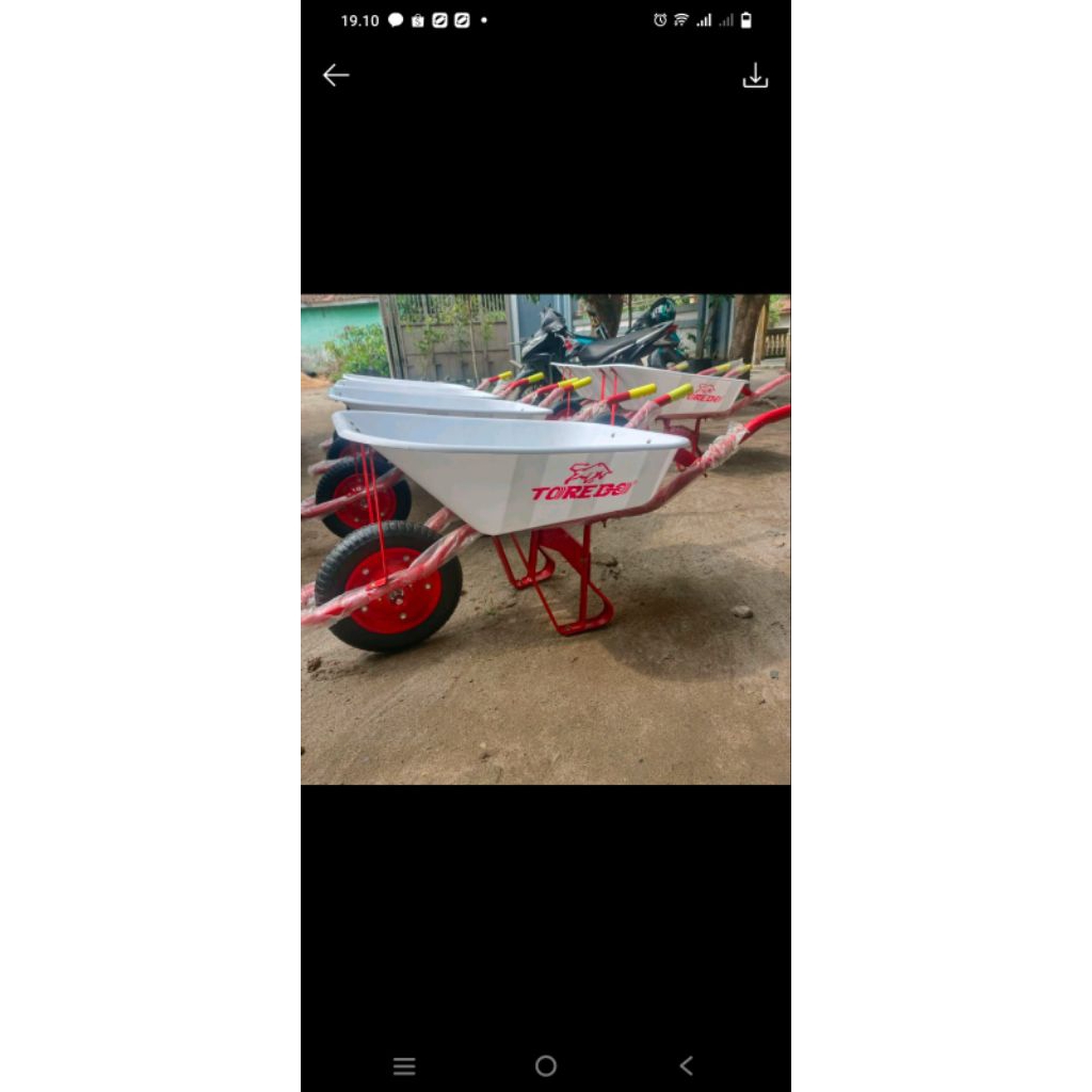 Gerobak / Gerobak dorong / lori / Angkong
