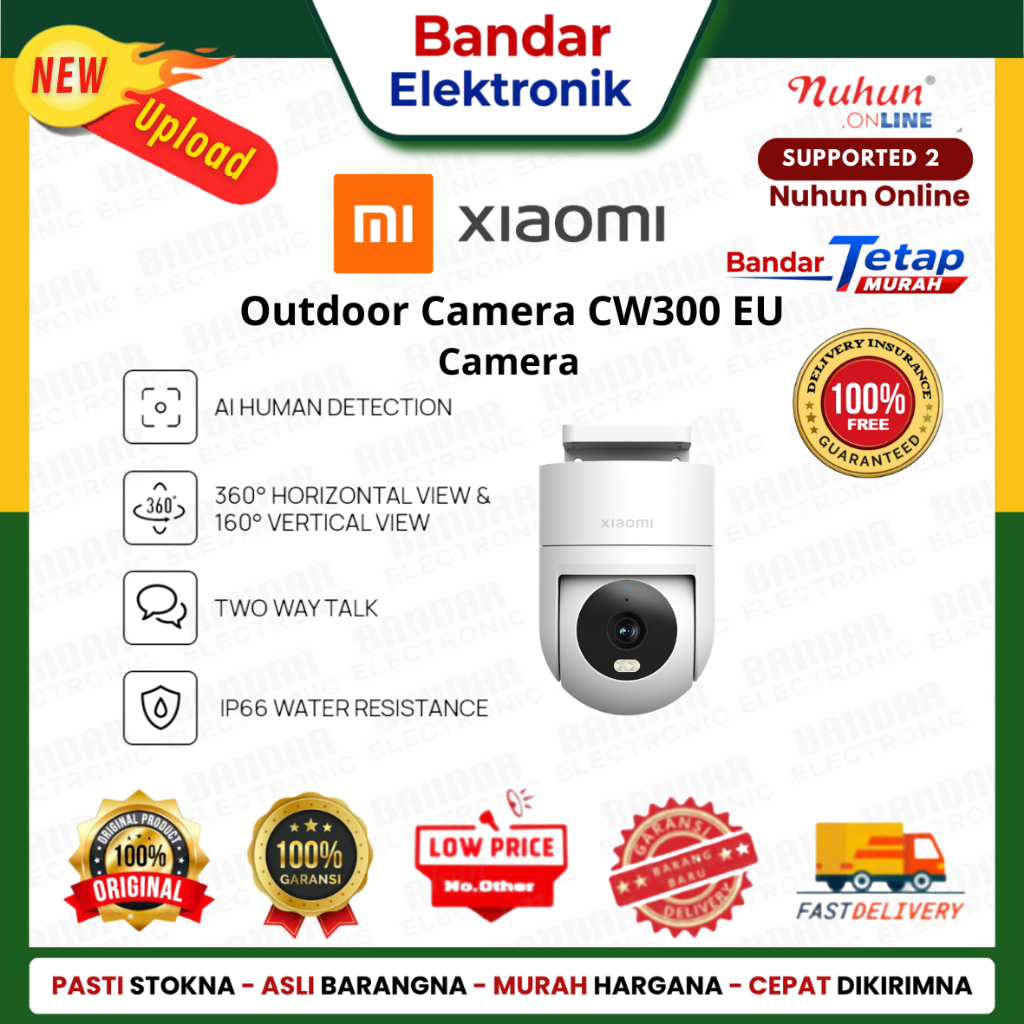 XIAOMI Camera Outdoor Camera CW300 EU CCTV