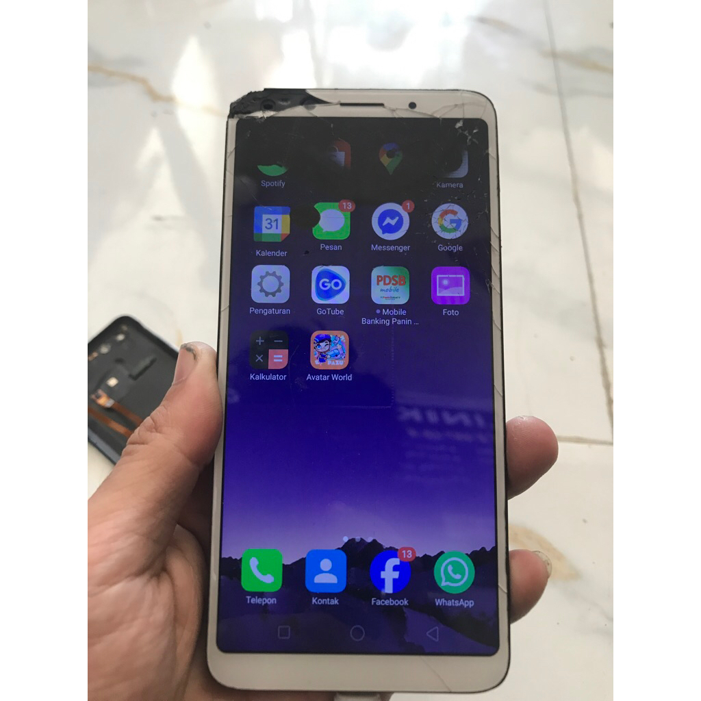 oppo f5 minus lcd