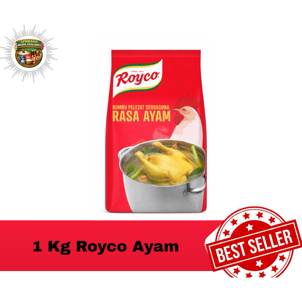royco ayam 1kg - royco bumbu ayam