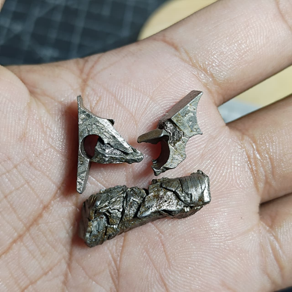 Natural Aletai Iron Meteorite Paket (20) Asli Meteorite