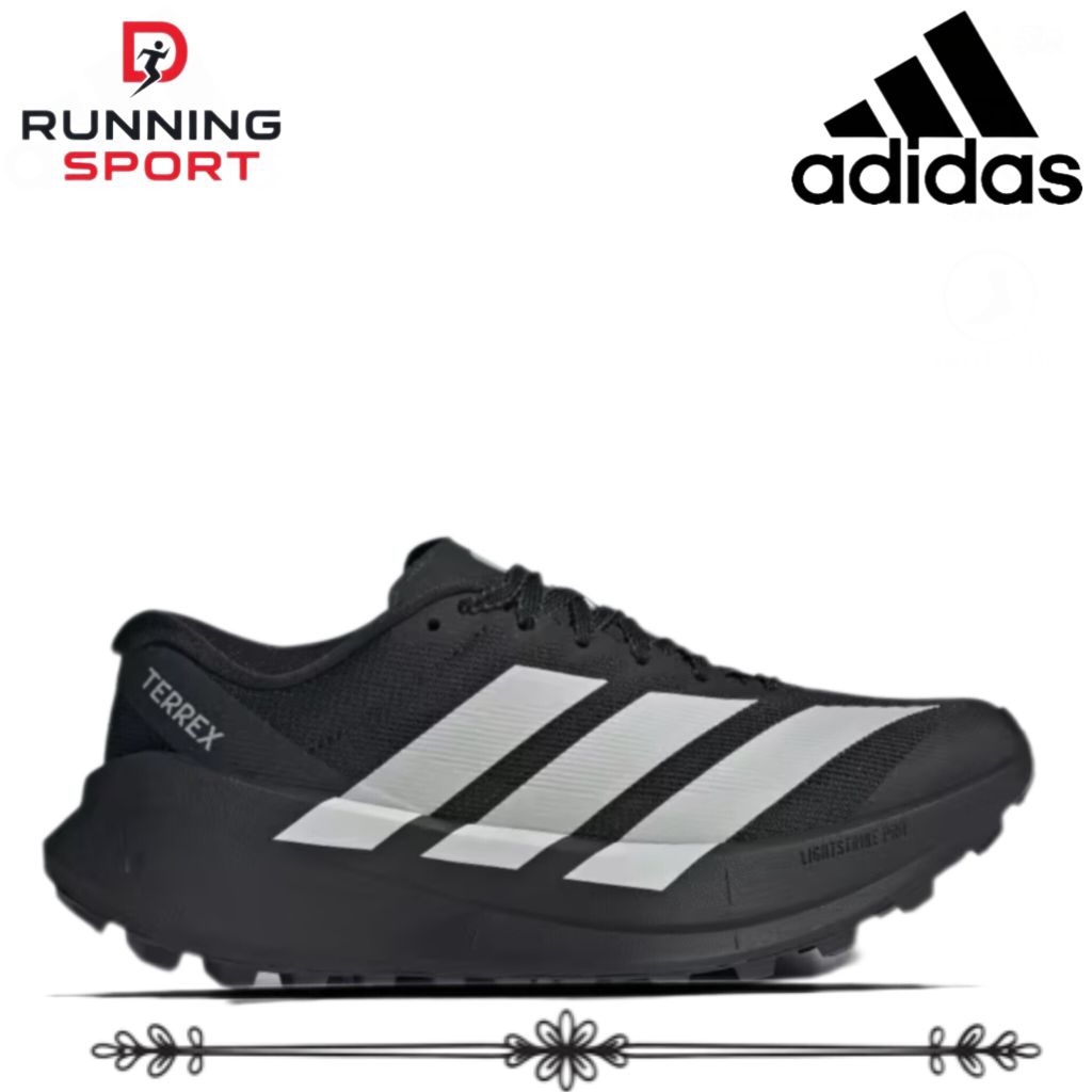 SEPATU TRAIL RUNNING TERREX AGRAVIC SL BLACK TRAIL RUNNING SHOES