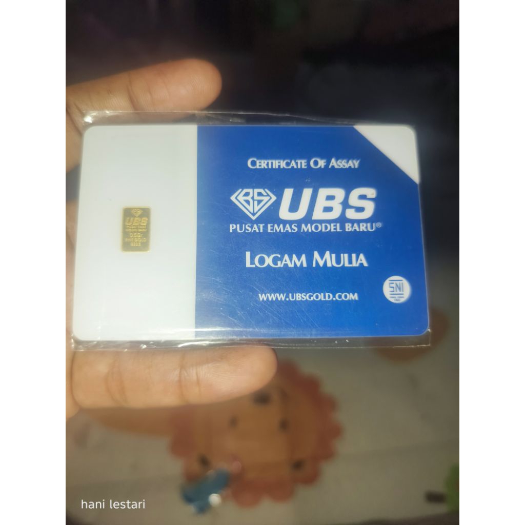 logam mulia ubs 0.5 gram