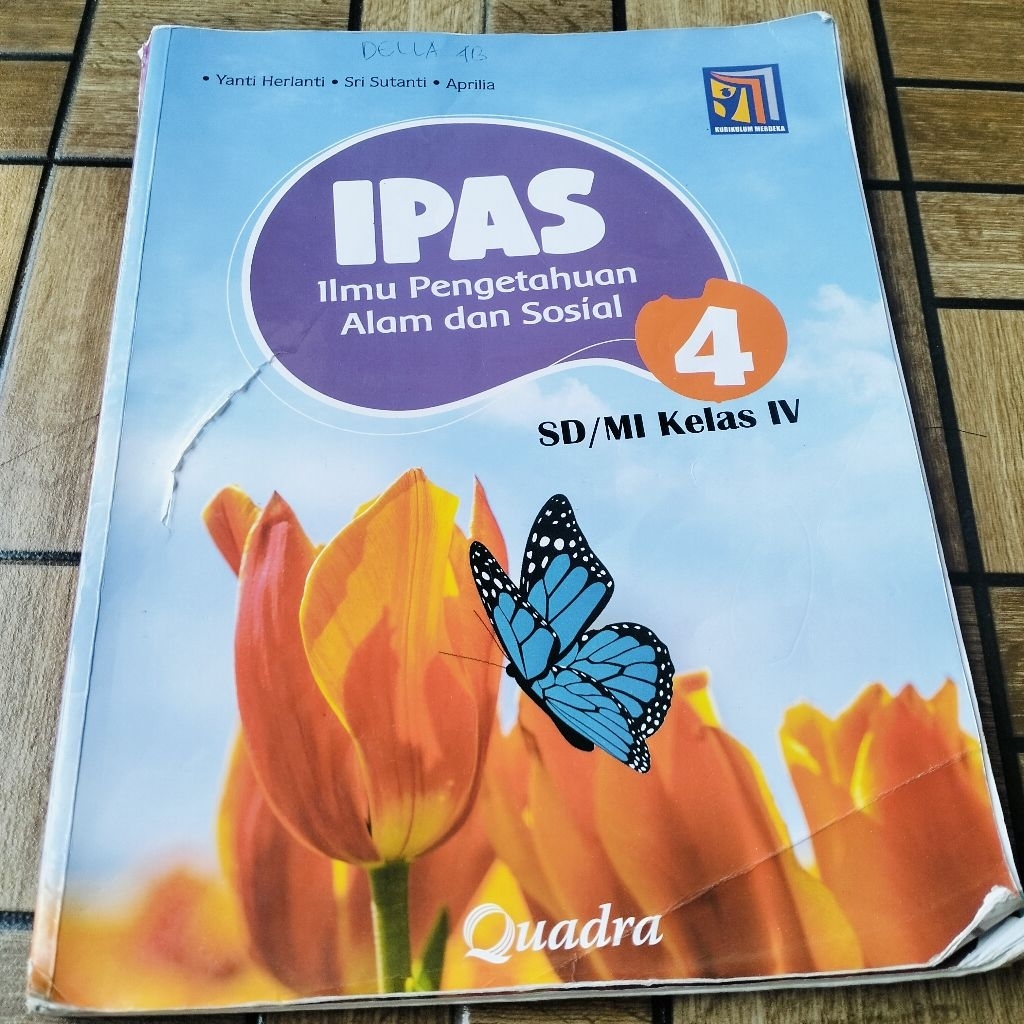 Buku IPAS SD Kelas 4 Quadra