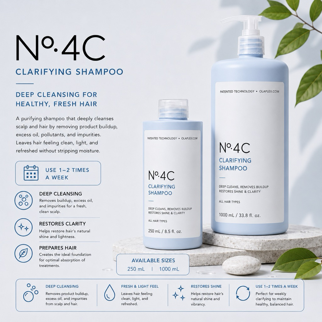 OLAPLEX NO.4C BOND MAINTENANCE CLARIFYING SHAMPOO