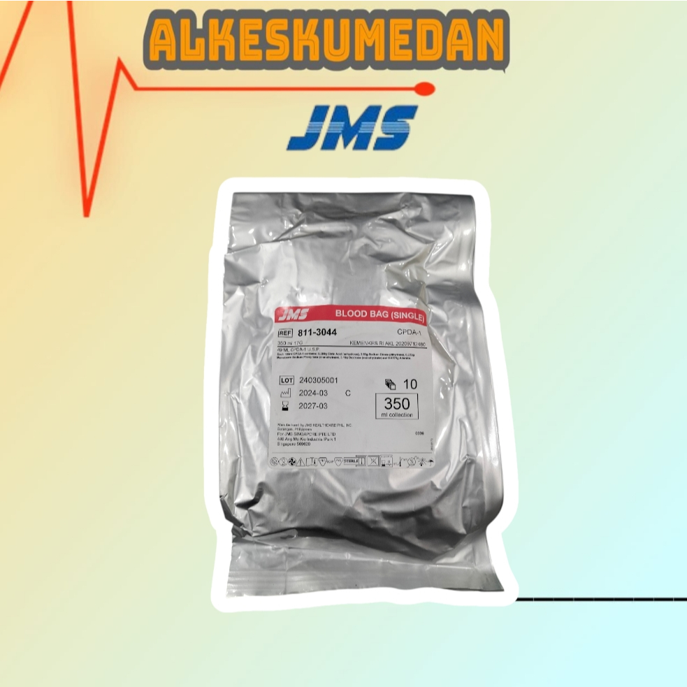 BLOOD BAG JMS 350 ML (SINGLE) PERPCS