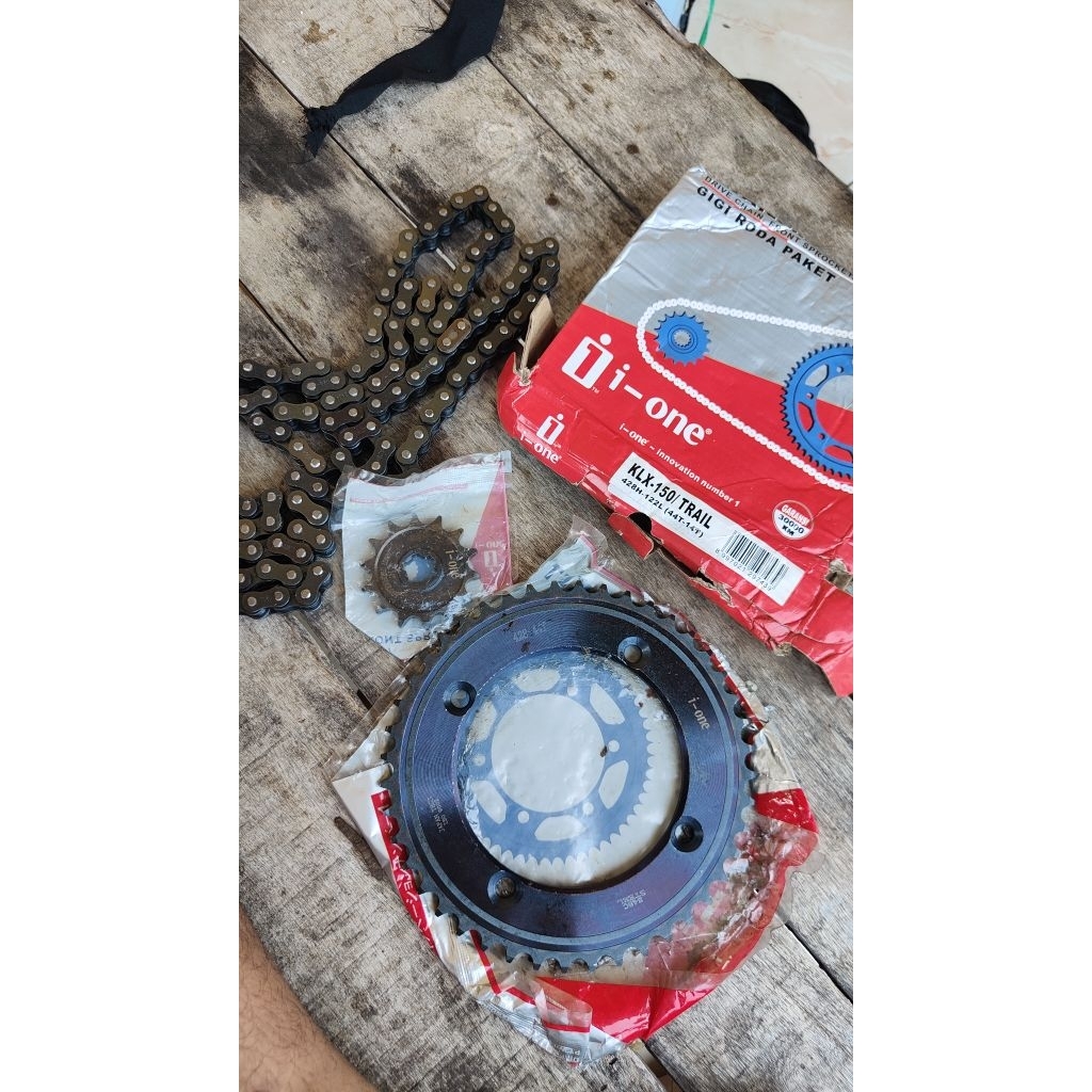 gear set klx