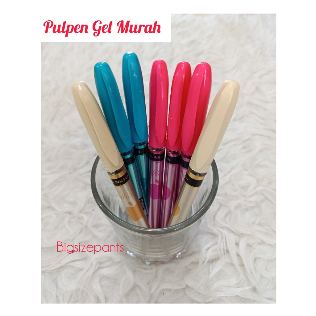 BIGSIZEPANTS - PULPEN TINTA GEL / GEL INK PEN / IPEN XS 8010 0.5
MM / PENA SEKOLAH / BOLPOIN KERJA