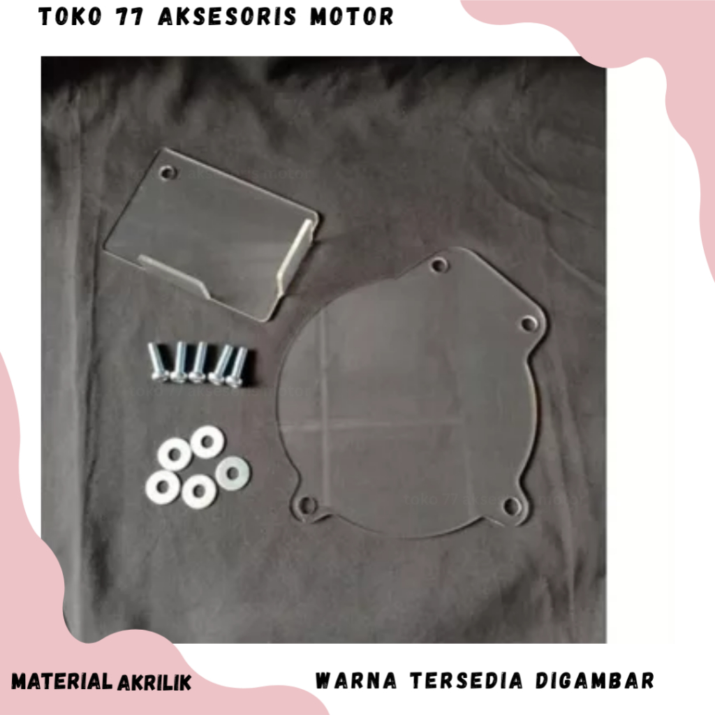 COVER CVT LEXI AKRILIK TUTUP COVER CVT LEXI FREE BAUT