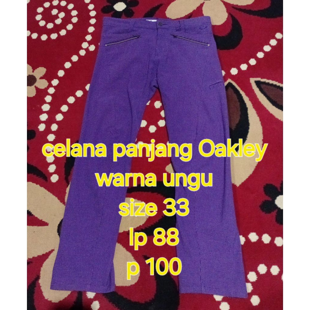 celana panjang OAKLEY