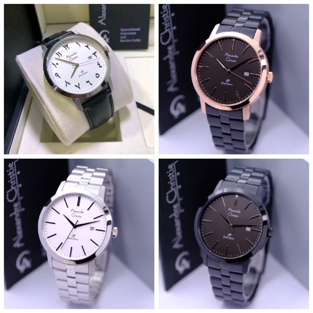 JAM TANGAN ALEXANDRE CHRISTIE PRIA 1007/ AC1007/ AC1007 ORIGINAL